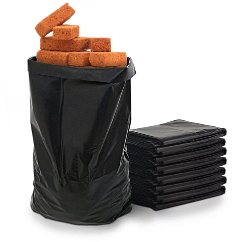 Bin Liner Bags Black Rubbish Bags Refuse Sacks - 18 x 39 x 34 160Gauge